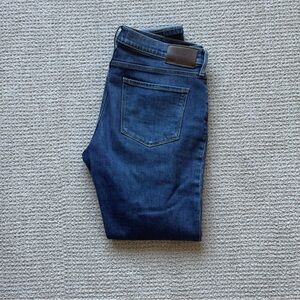 PAIGE Men's Dark Blue Slim Jeans